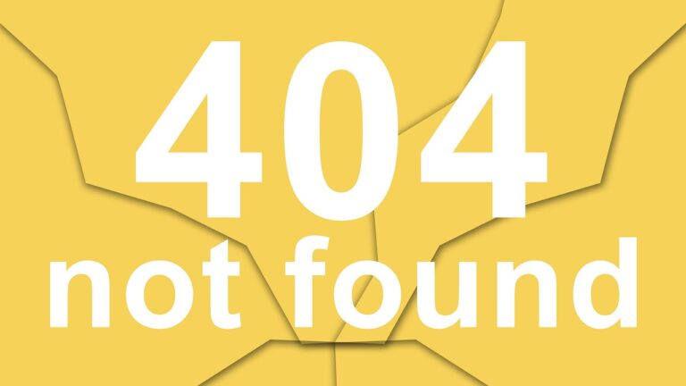 404 Durum Kodu ve Çözümü